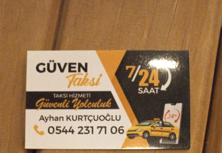 Tosya Taksici genel görünüm – Tosya sarı taksi galeri